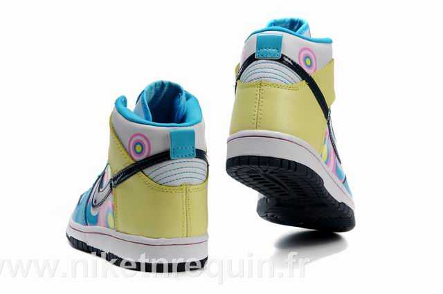 Jaune Bleu Nike Dunk Sb Femmes